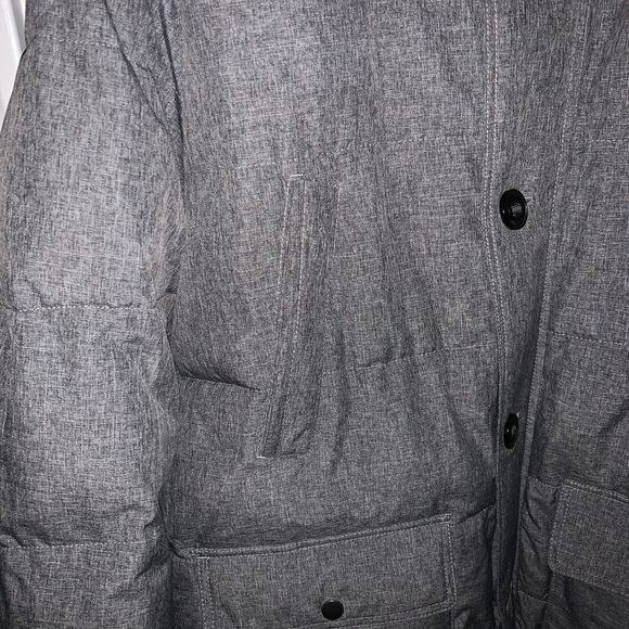 Tommy Hilfiger Long Snorkel Coat Heather Gray XL - Picture 6 of 6